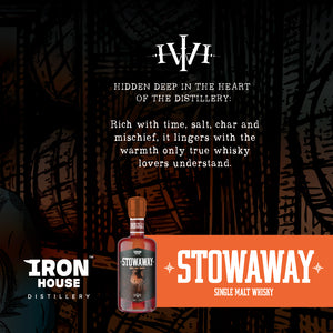 TASMAN WHISKY - The Stowaway - Triple Cask Release - Tasmanian Single Malt