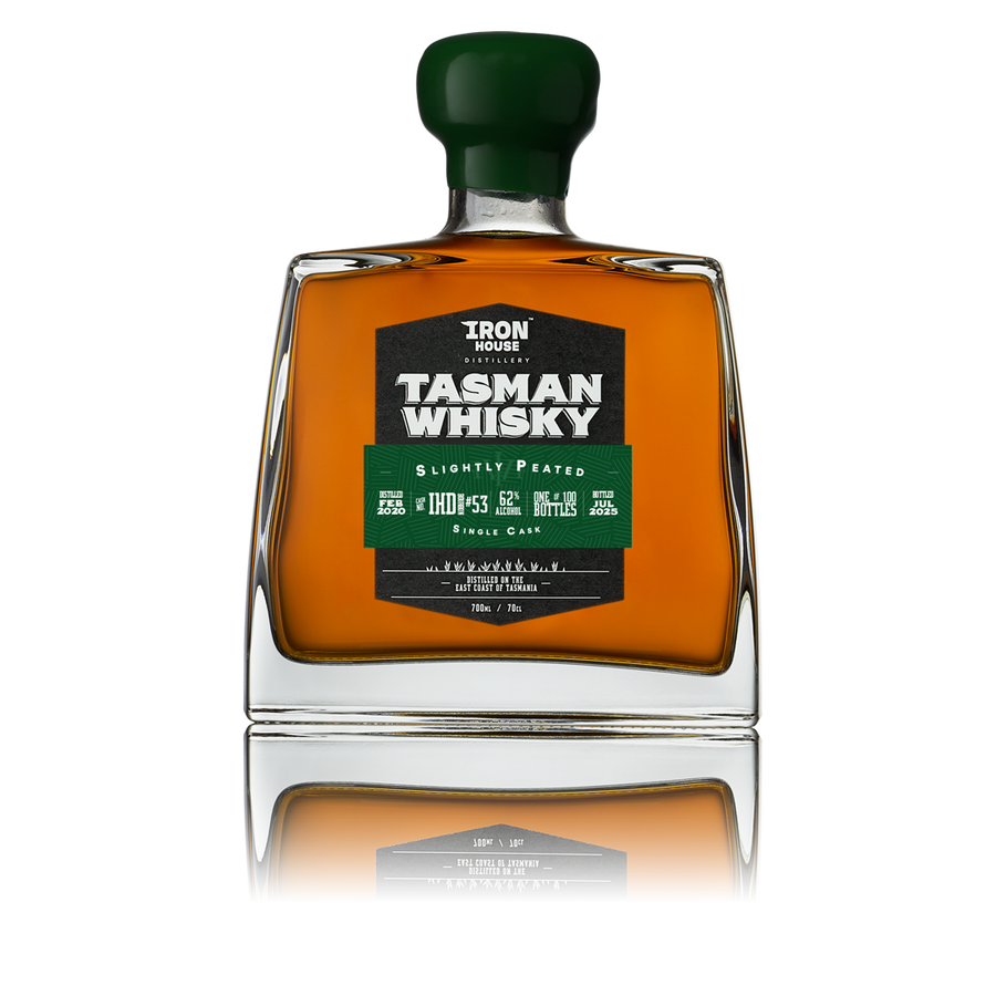 Slightly Peated Cask - 2025 Edition - Distiller's Release Cask Strength Bourbon Finish - Tasmanian Single Malt