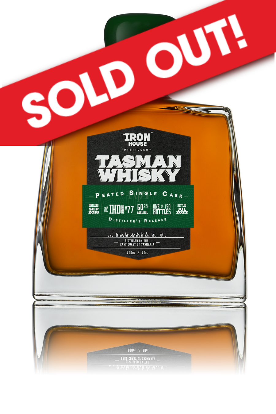 Peated Cask - 2023 Edition - Distiller's Release Cask Strength Bourbon Finish - Tasmanian Single Malt