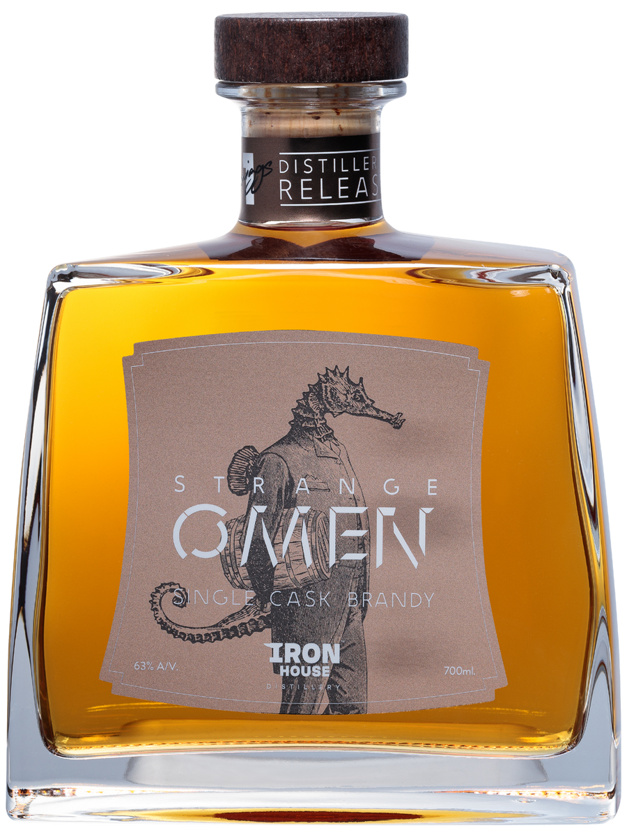 Strange Omen Brandy - Single Cask - Cask Strength Distillers Release