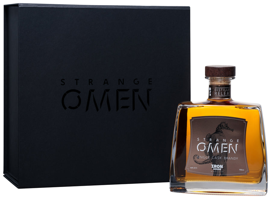 Strange Omen Brandy - Single Cask - Cask Strength Distillers Release