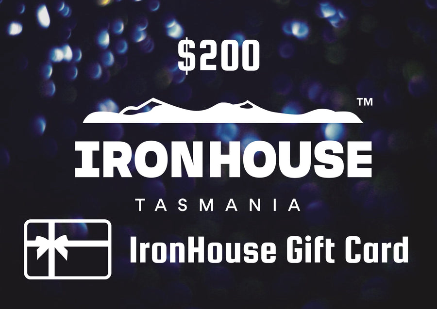 IronHouse Tasmania - ONLINE GIFT CARDS -